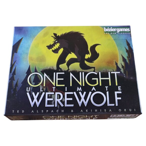 One Night Ultimate Werewolf Party Card Game (2019 Bézier Games) Complete - Picture 7 of 7